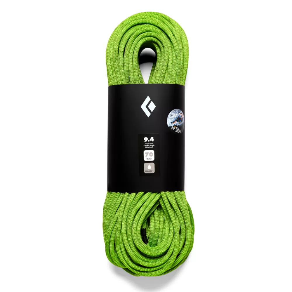 9.4 Dry Climbing Rope - Honnold Edition<Black Diamond Store