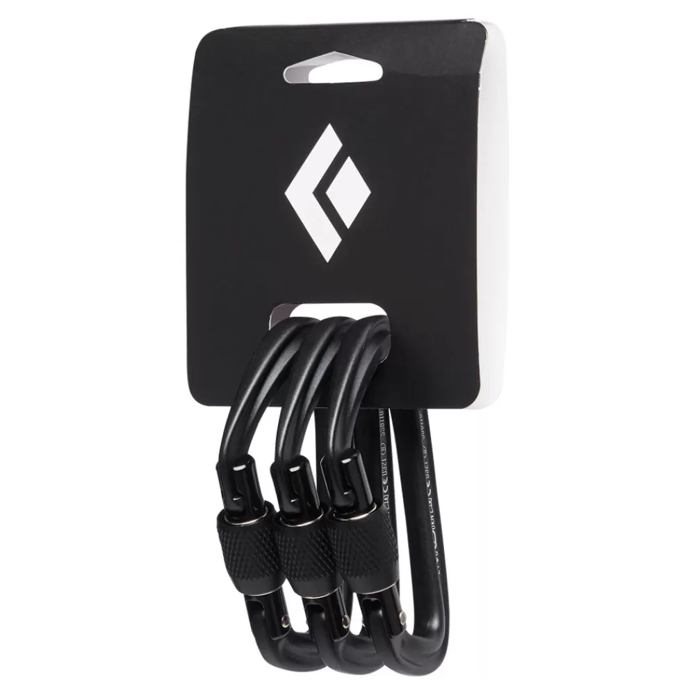 HotForge Screwgate Carabiner 3-Pack<Black Diamond Sale