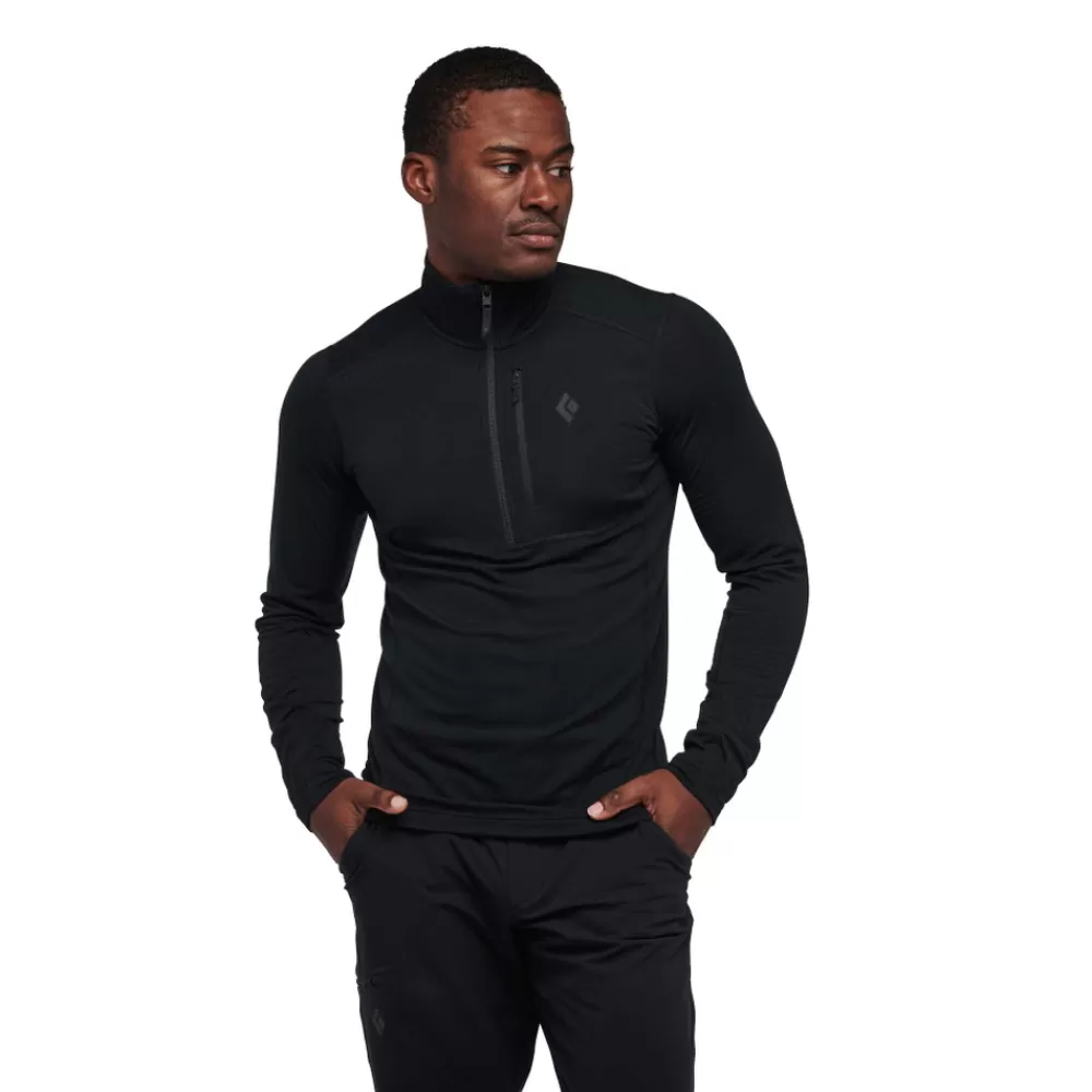 Men's Coefficient LT Quarter Zip Pullover<Black Diamond Store