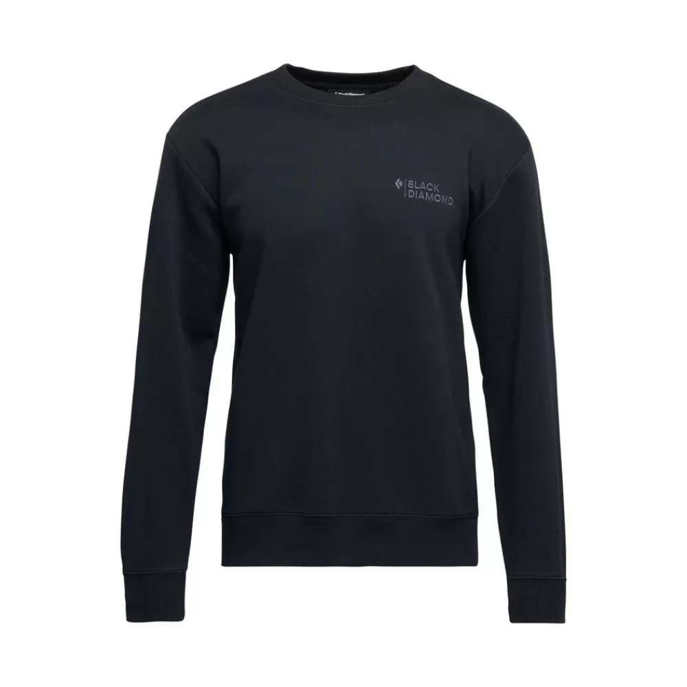 Men's Mini Stacked Crewneck<Black Diamond Cheap