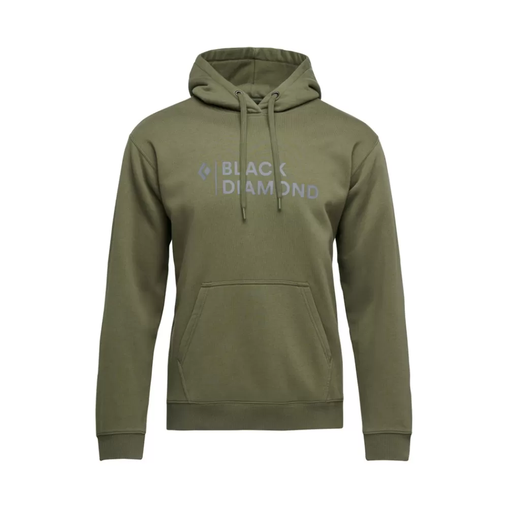 Men's Mini Stacked Pullover Hoody<Black Diamond Clearance