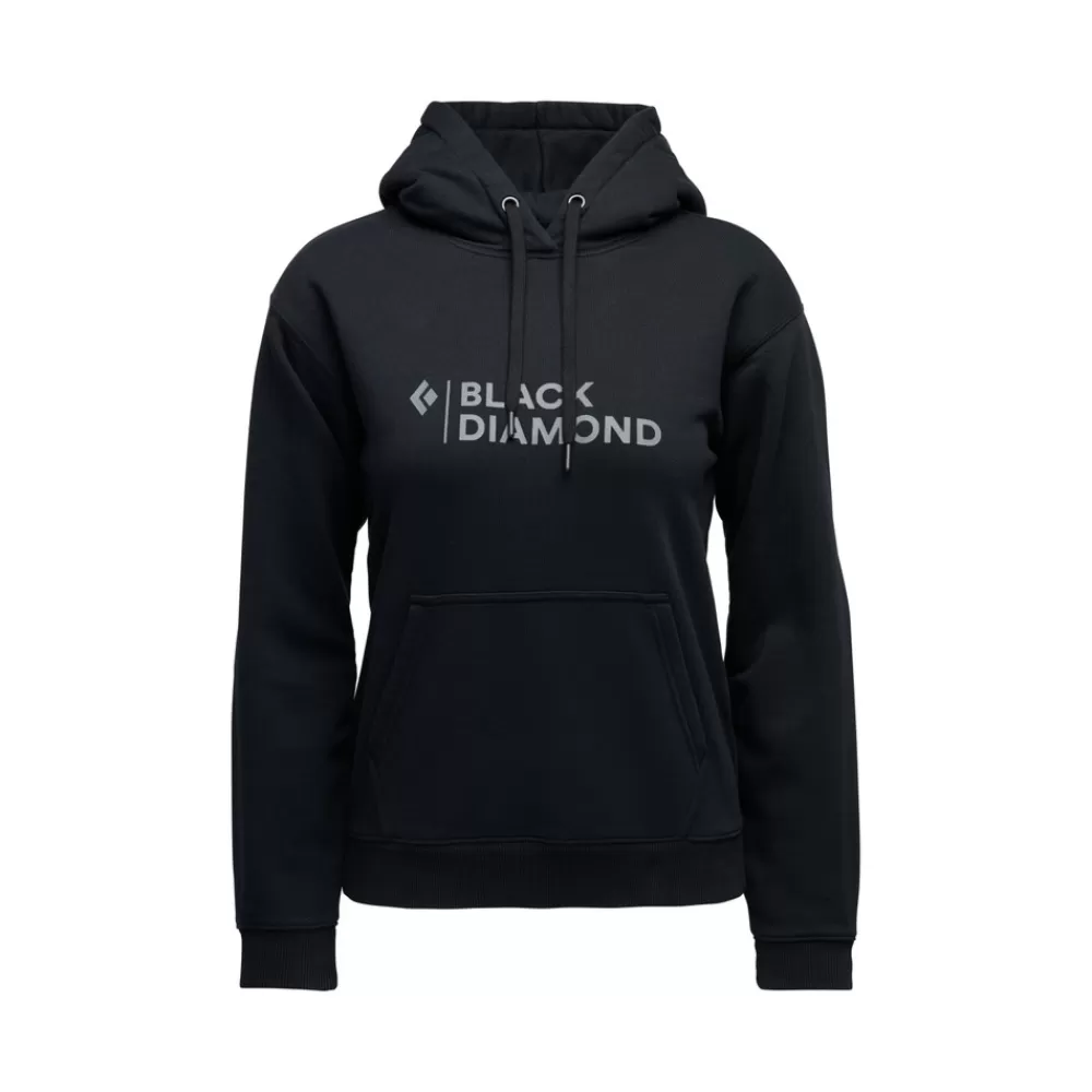 Women's Mini Stacked Pullover Hoody<Black Diamond Hot